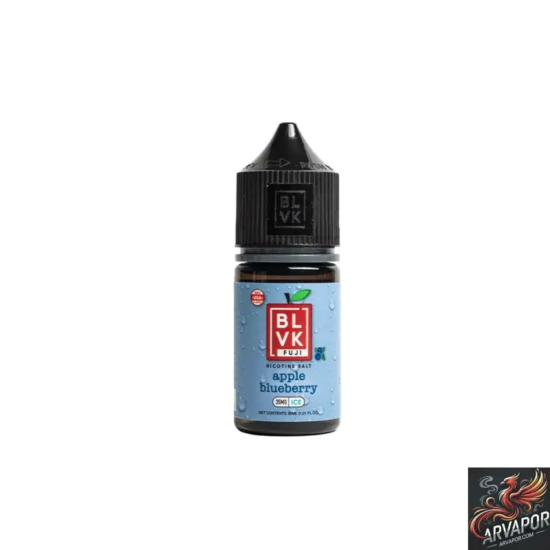 Apple Blueberry Ice - BLVK Fuji Salt 30mL arvapor.com