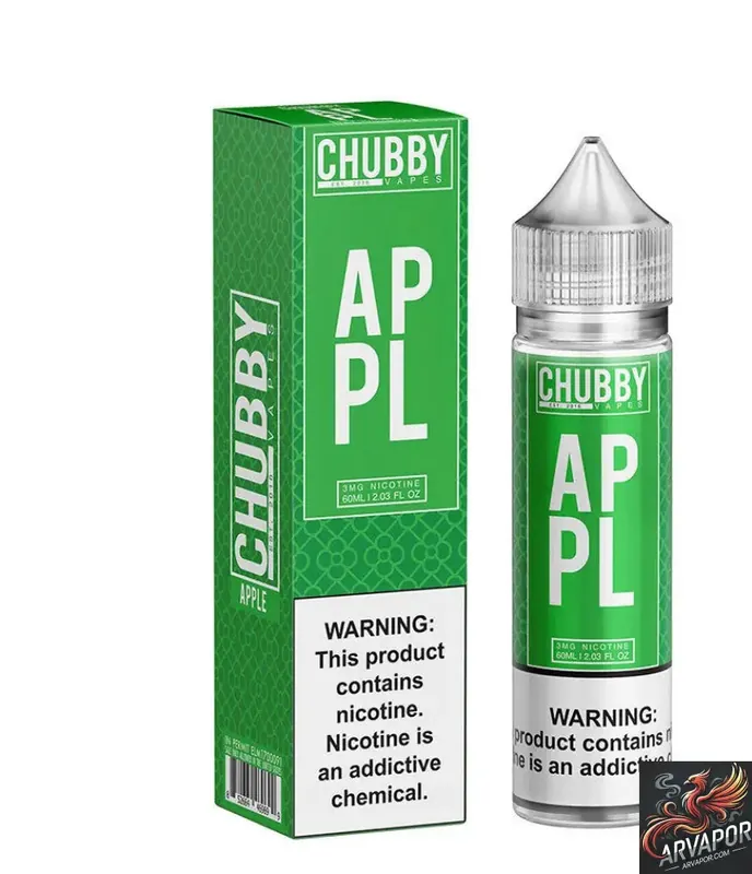 Apple - Chubby Vapes E-Liquid 60mL - arvapor.com