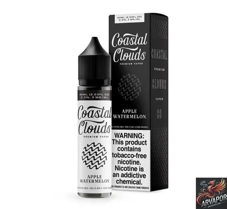 Apple Watermelon - Coastal Clouds Co. Syn 60mL - arvapor.com