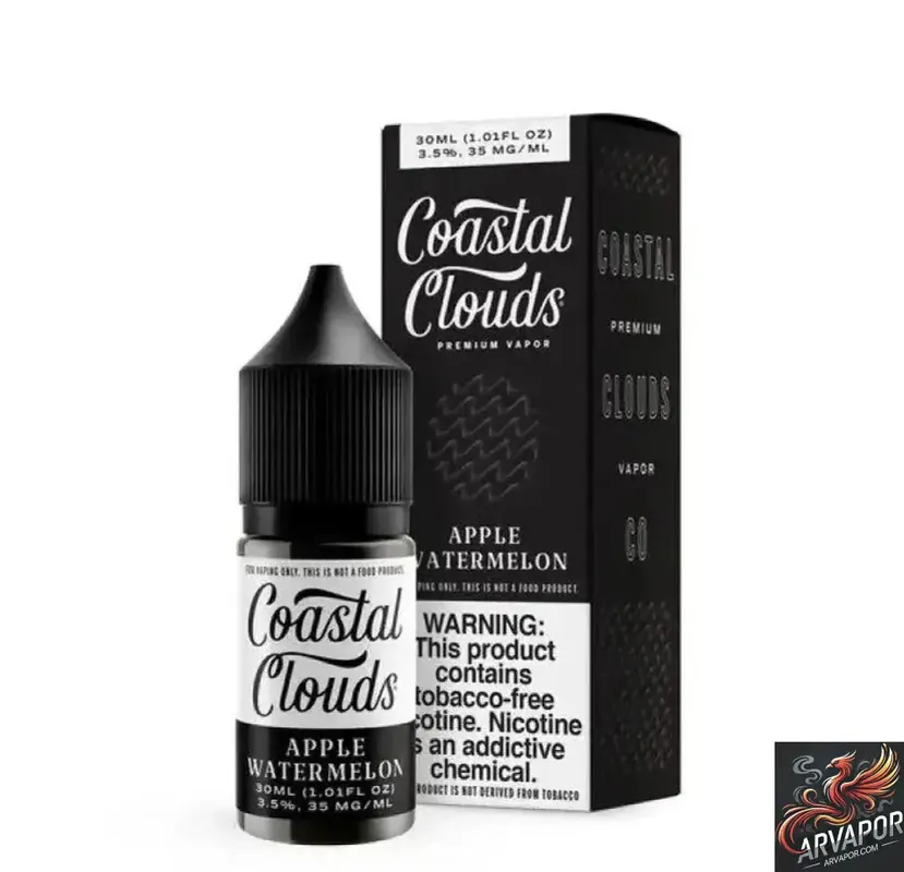 Apple Watermelon - Coastal Clouds Co. Salt 30mL - arvapor.com