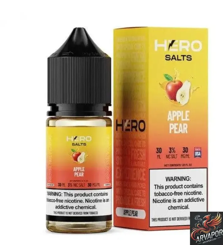 Apple Pear - Hero Salts Syn Nic 30mL - arvapor.com