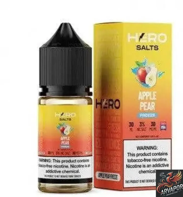 Apple Pear Freeze - Hero Salts Syn Nic 30mL - arvapor.com