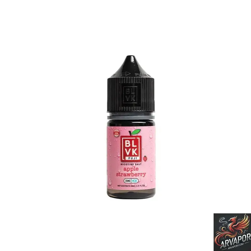 Apple Strawberry Ice - BLVK Fuji Salt 30mL - arvapor.com