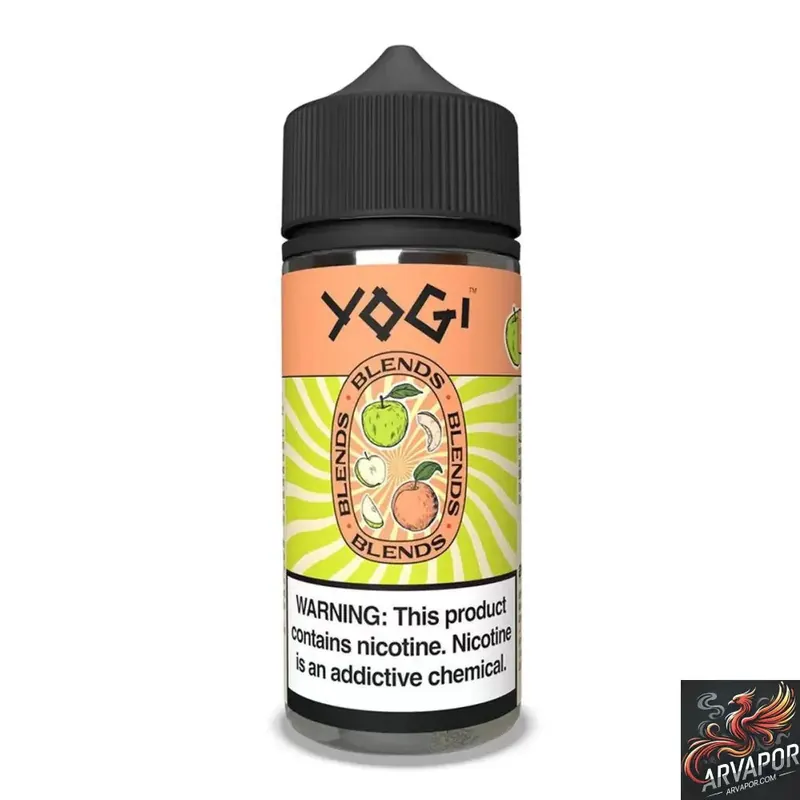 Apple Peach Ice - Yogi Blends 100mL -arvapor.com