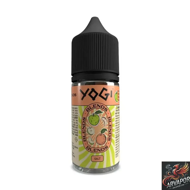Apple Peach Ice - Yogi Blends Salt 30mL arvapor.com