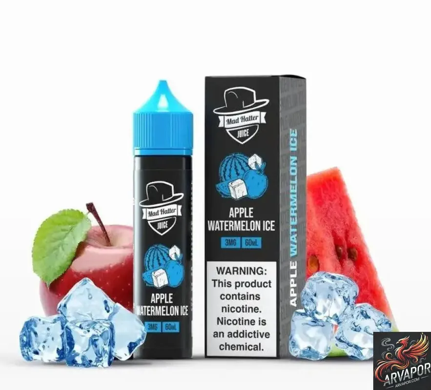 Apple Watermelon Ice - Mad Hatter 60mL - arvapor.com