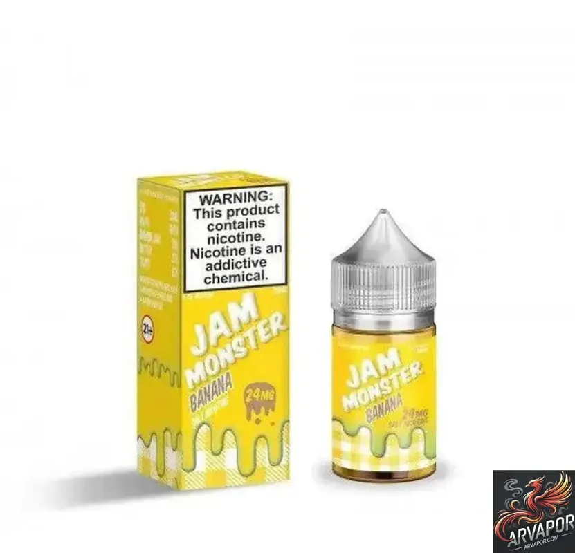 Banana - Jam Monster Salt 30mL - AR Vapor