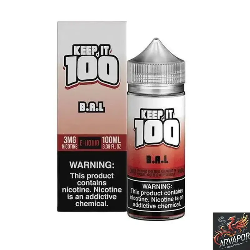 B.A.L - Keep It 100 Synthetic 100mL - ARVapor