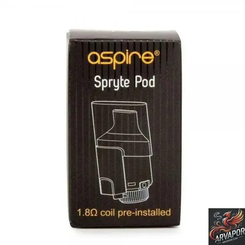 Aspire Spryte AIO Pod (1.8Ω Coil Pre-Installed) - arvapor.com