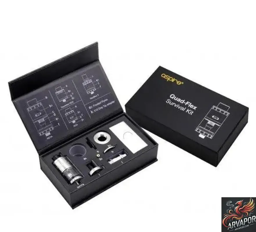 Aspire Quad-Flex Survival Kit - arvapor.com