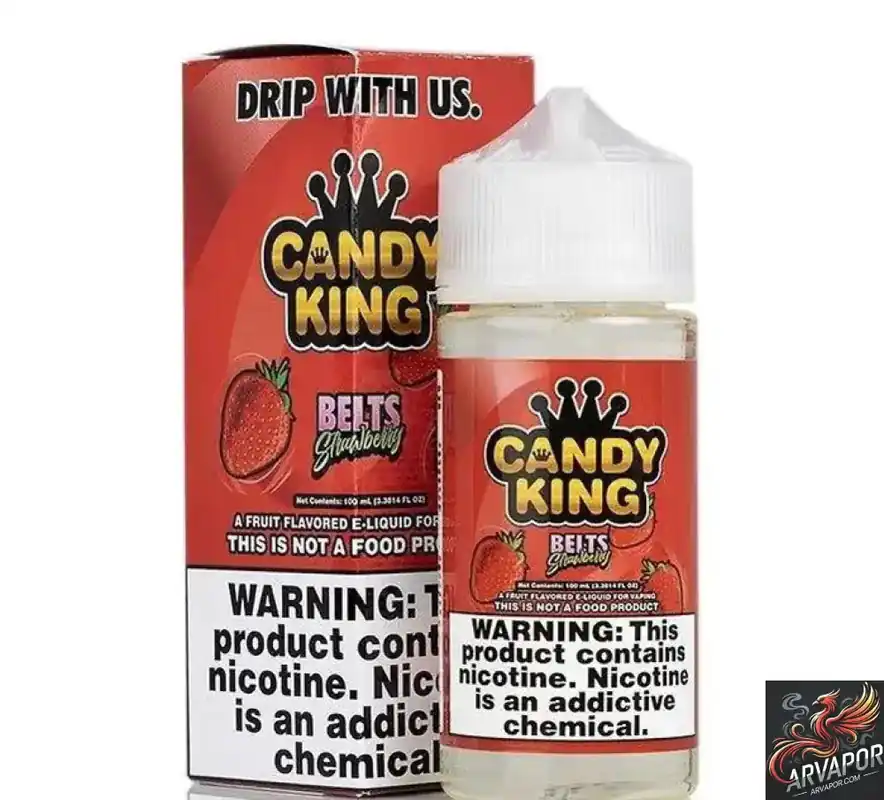 Belts Strawberry - Candy King 100mL - AR Vapor
