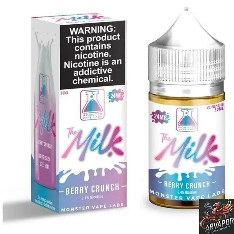 Berry Crunch - The Milk Monster Salts 30mL - arvapor.com