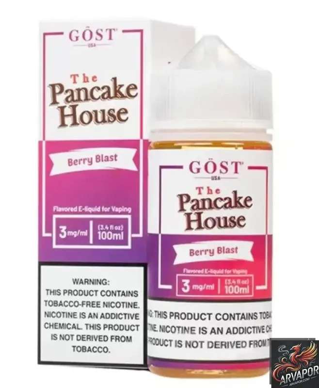 Berry Blast - The Pancake House - Gost Vapor 100mL - arvapor.com