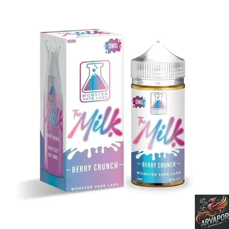 Berry Crunch - The Milk Monster 100mL - arvapor.com