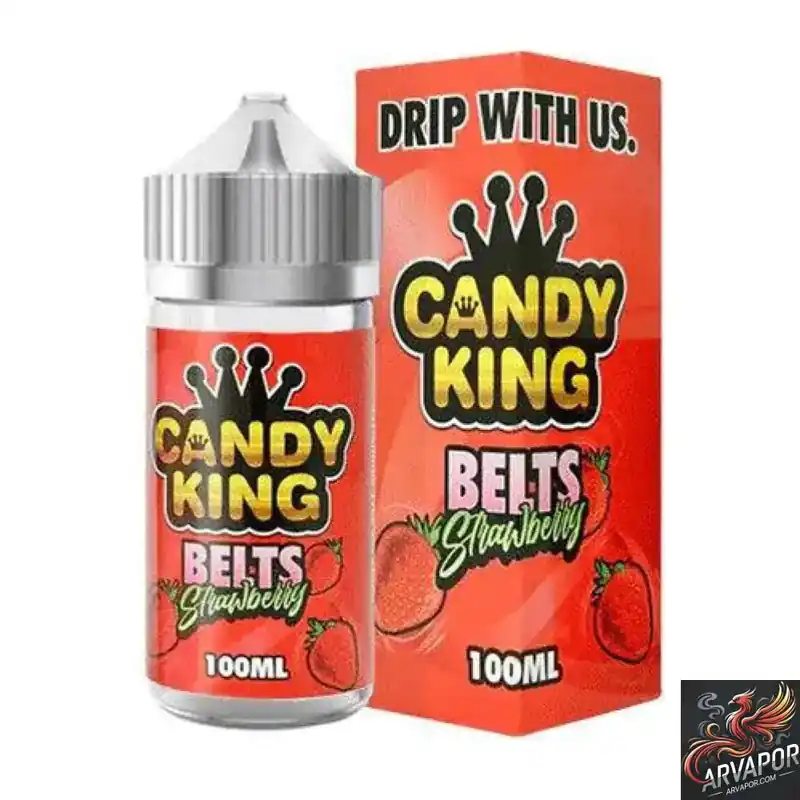 Belts Strawberry - Candy King Syn 100mL - arvapor.com