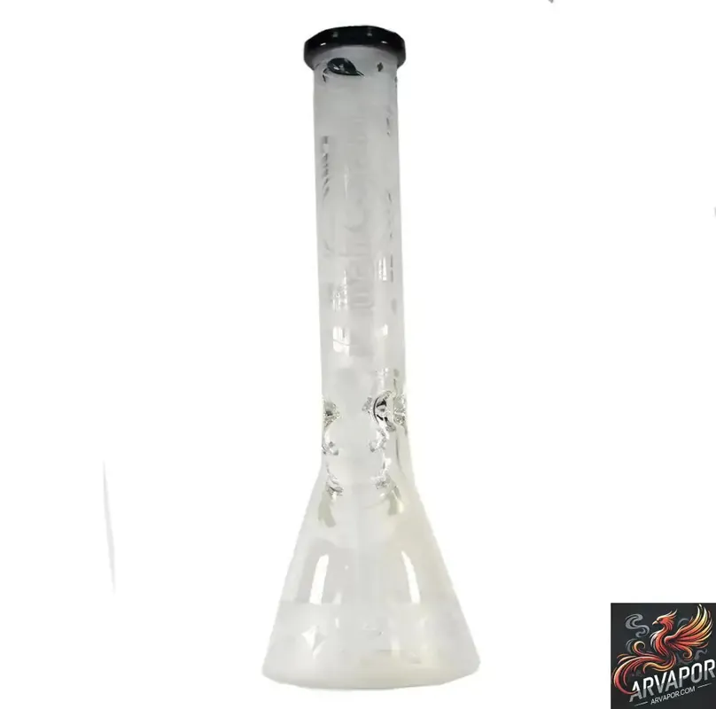 Big Mom Glass Frosted Planets Design Water Pipe - arvapor.com