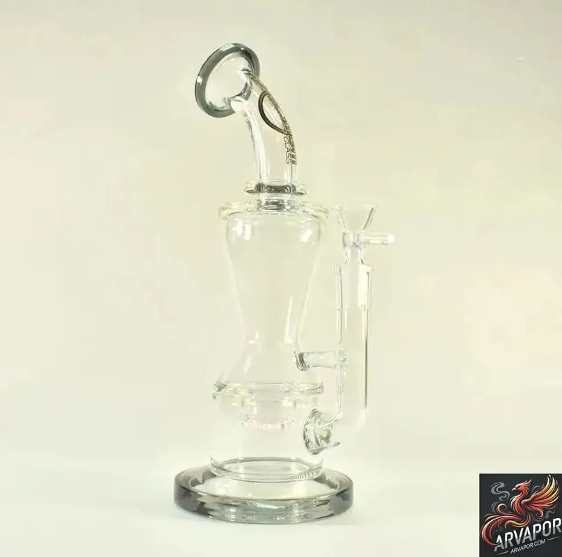 Big B Mom Glass Water Pipe With Honeycomb Perc - arvapor.com