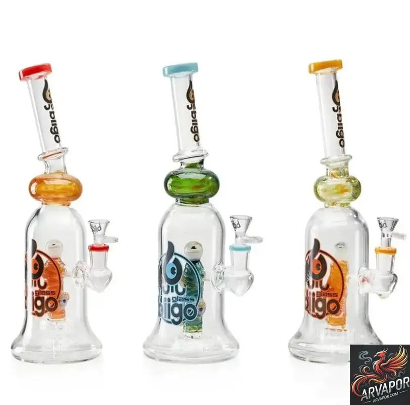 Biigo Glass Bell Base Water Pipe - arvapor.com