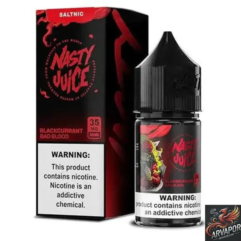 Blackcurrant - Bad Blood - Nasty Juice Salt 30mL