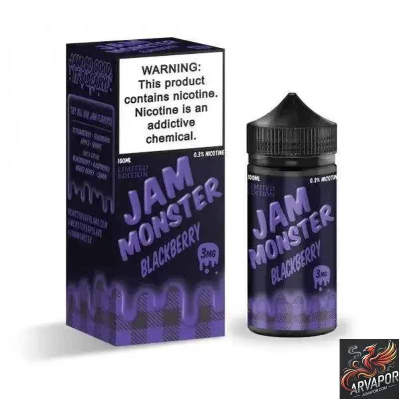 Blackberry - Jam Monster Synthetic 100mL