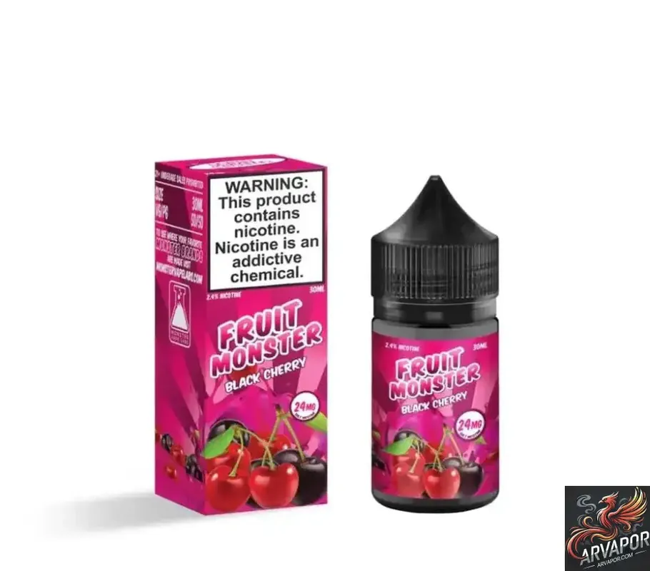 Black Cherry - Fruit Monster Salt 30mL - arvapor.com