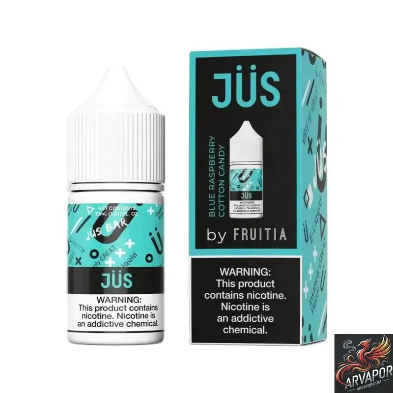 Blue Raspberry Cotton Candy - Jus Salt 30mL