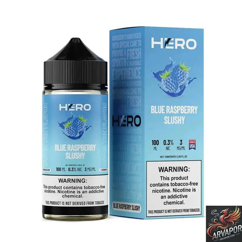 Blue Raspberry Slushy - Hero 100mL