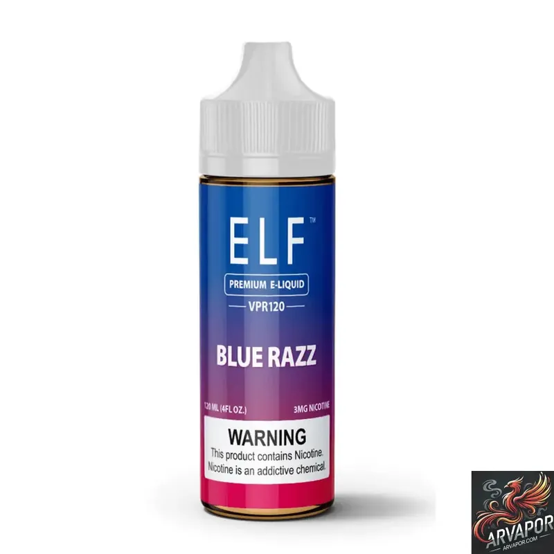 Blue Razz - ELF VPR120 Premium Nic 120mL
