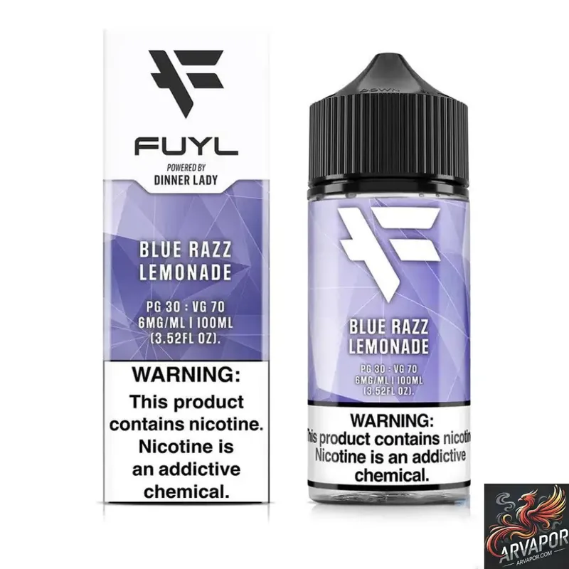 Blue Razz Lemonade - Fuyl - Dinner Lady 100mL