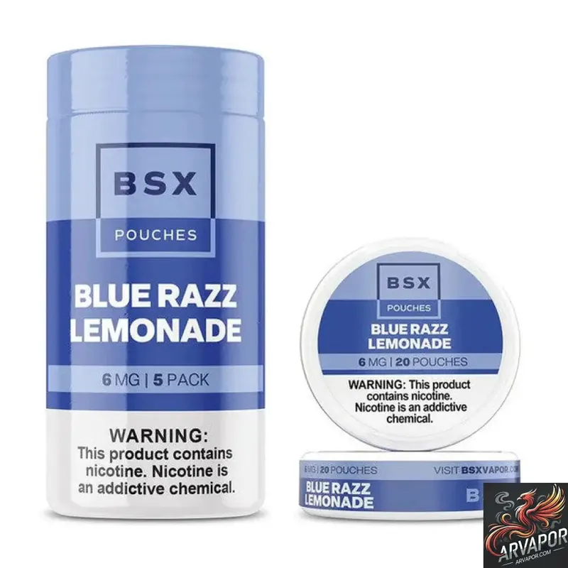 Blue Razz Lemonade - BSX Nicotine Pouches