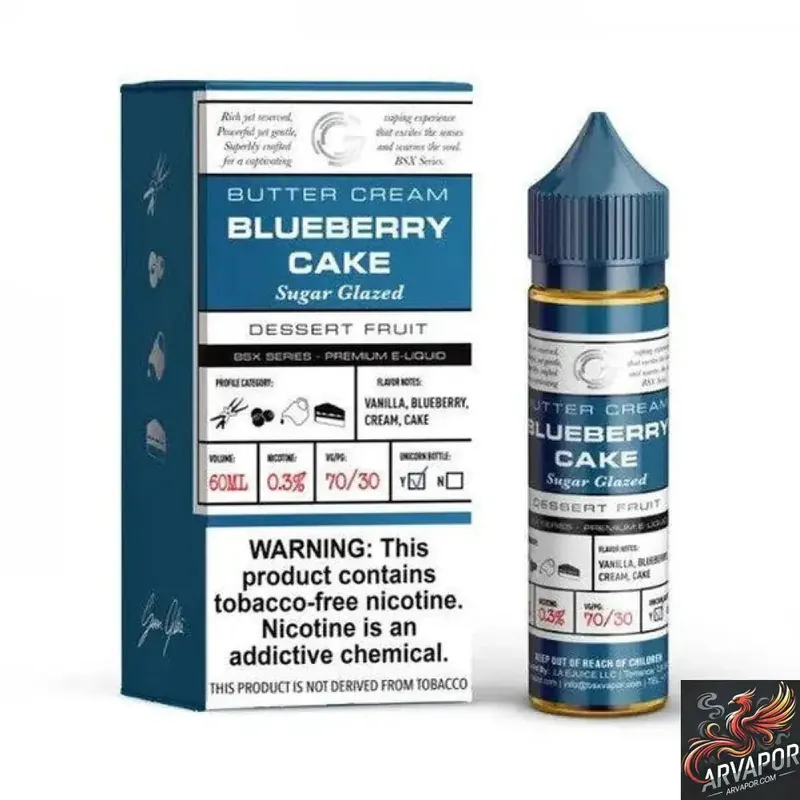 Blueberry Cake - BSX Series Glas Vapor 60mL