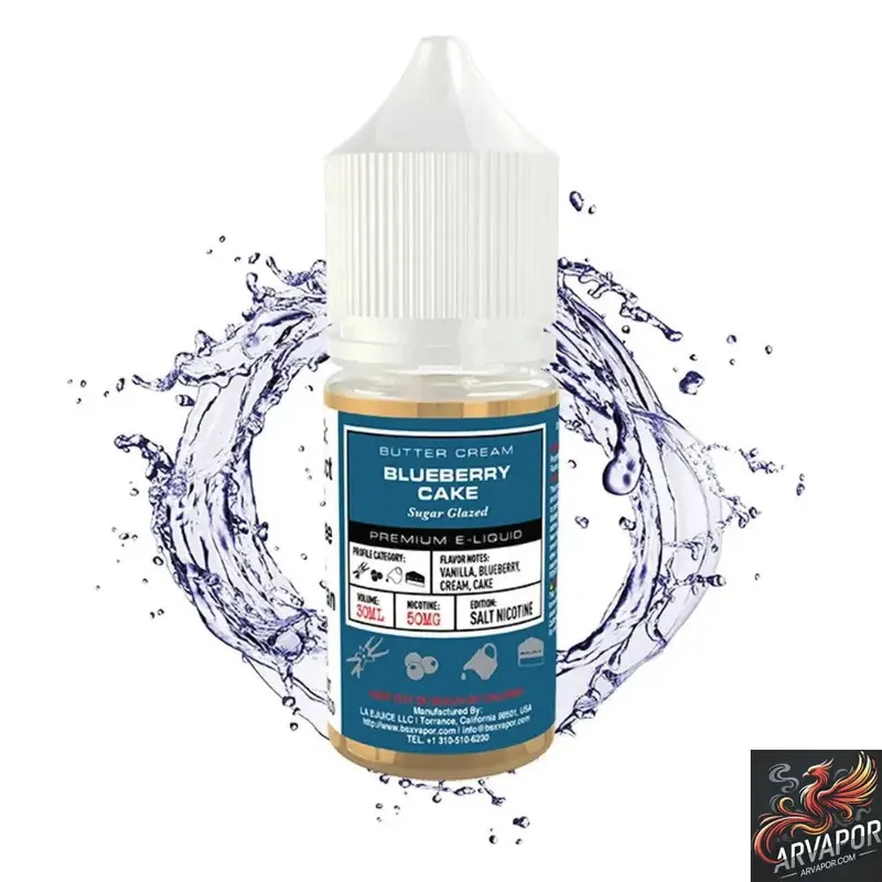 Blueberry Cake - BSX Series Glas Nic Salt TFN 30mL