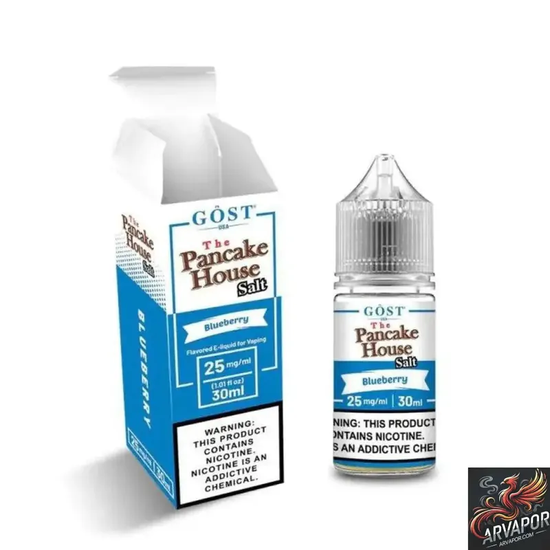 Blueberry - The Pancake House Salt - Gost Vapor 30mL