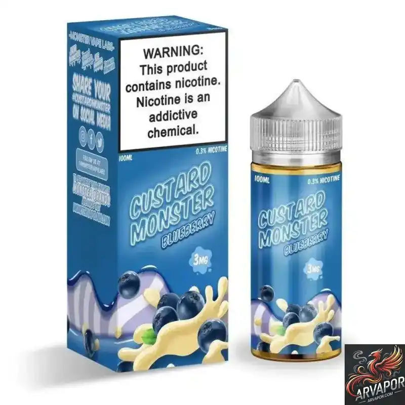 Blueberry - Custard Monster Synthetic 100mL