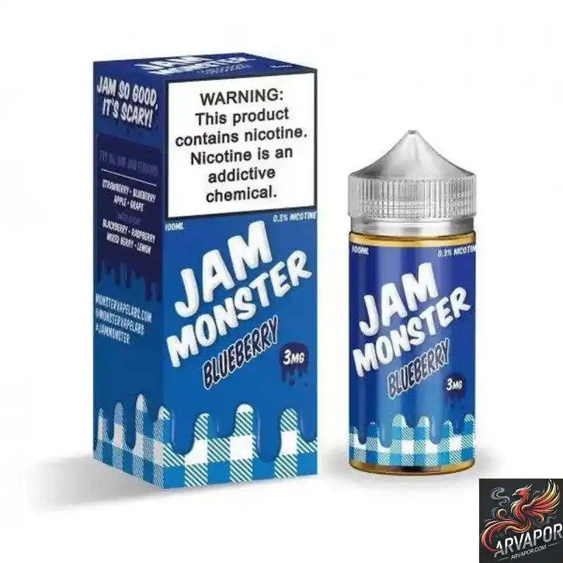 Blueberry - Jam Monster Synthetic 100mL