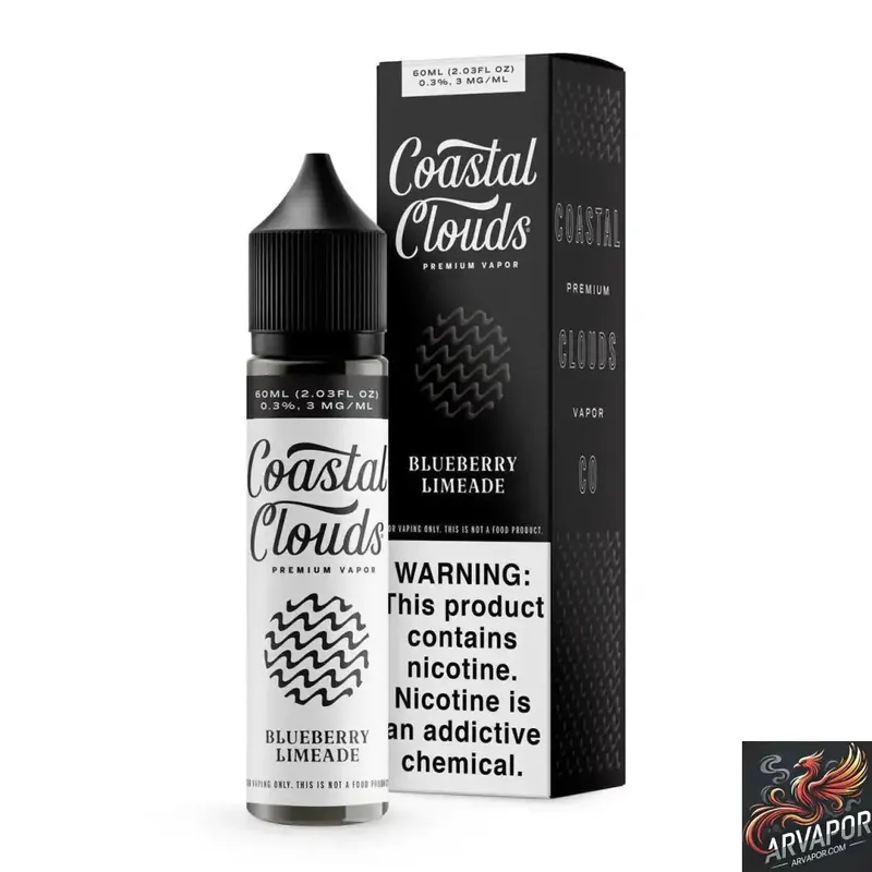Blueberry Limeade - Coastal Clouds Co. 60mL