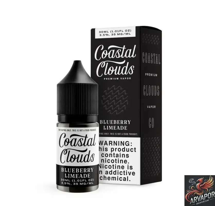 Blueberry Limeade - Coastal Clouds Co. Salt 30mL