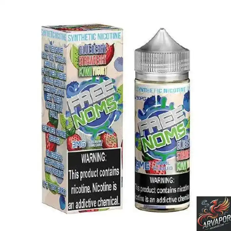 Blueberry Strawberry Kiwi Yogurt - Nomenon TFN 120mL