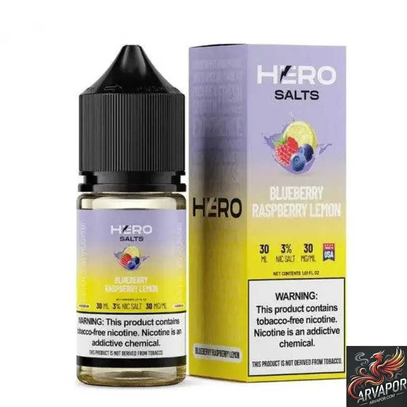 Blueberry Raspberry Lemon - Hero Salts Syn Nic 30mL