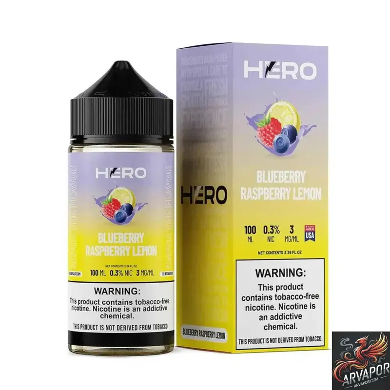 Blueberry Raspberry Lemon - Hero 100mL