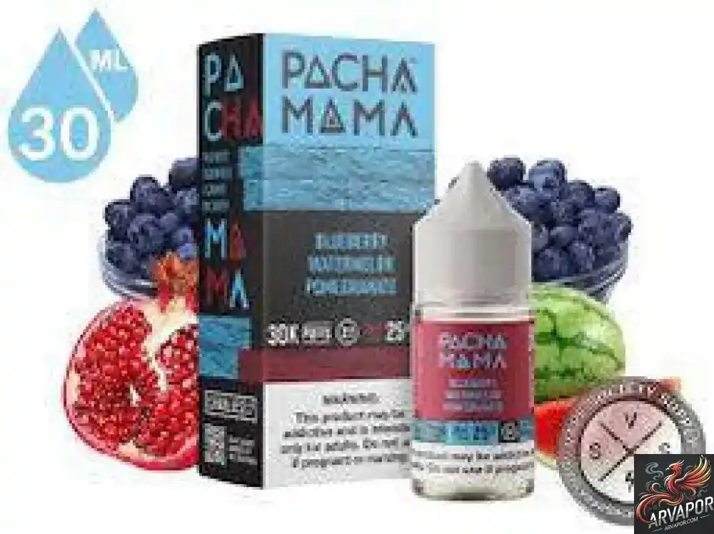 Blueberry Watermelon Pomegranate - Pachamama Plus+ Salt 30mL