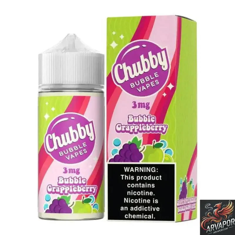 Bubble Grappleberry - Chubby Bubble Vapes 100mL