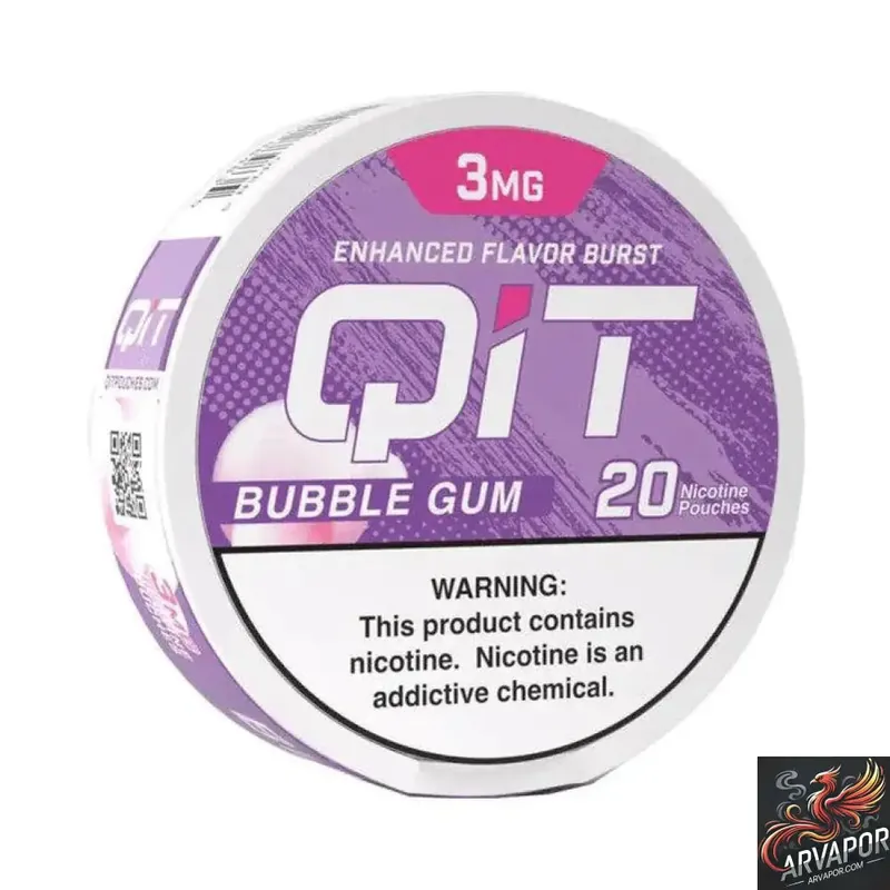 Bubble Gum - QIT Nicotine Pouches