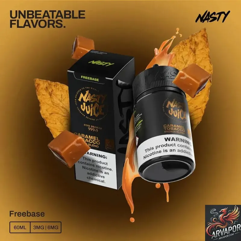 Caramel Tobacco - Bronze Blend - Nasty Juice 60mL
