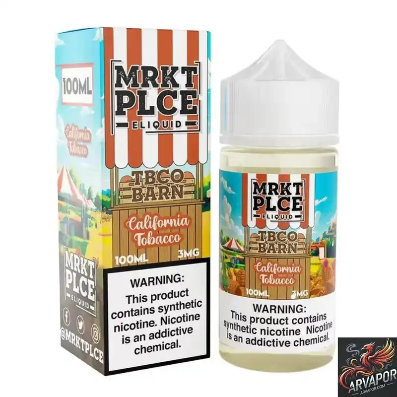California Tobacco - Tbco Barn - MRKTPLCE 100mL