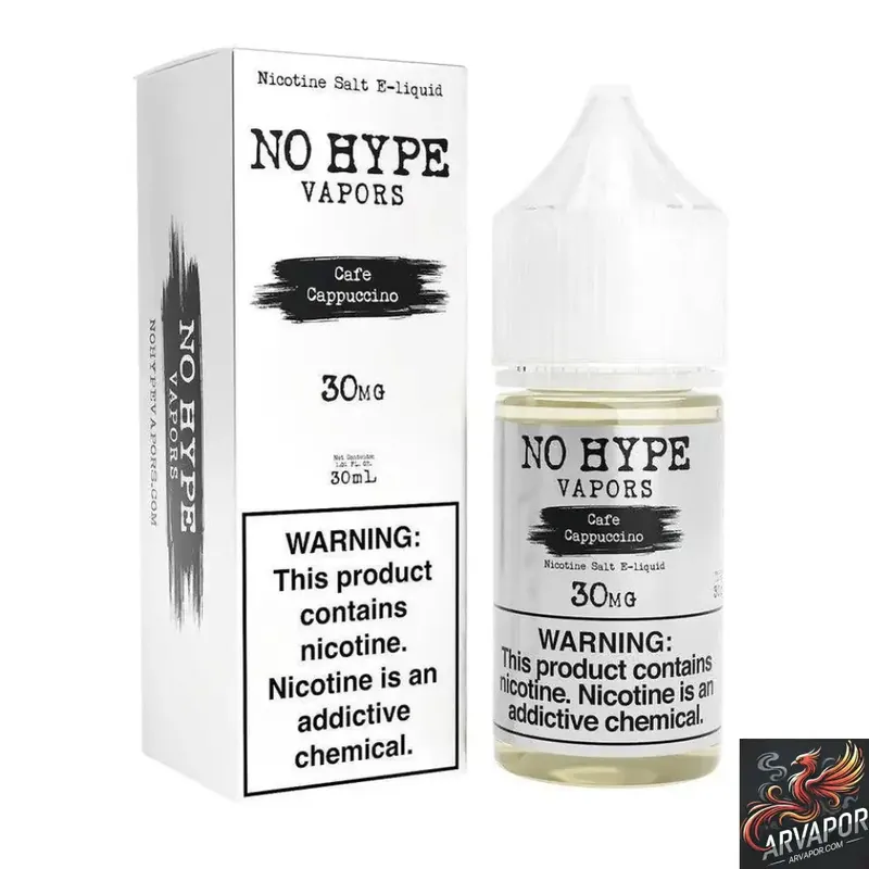 Caf? Cappuccino - No Hype Vapors Salt 30mL