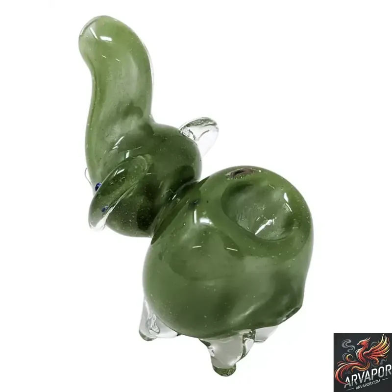 Mini Frit Elephant Hand Pipe - 1PC