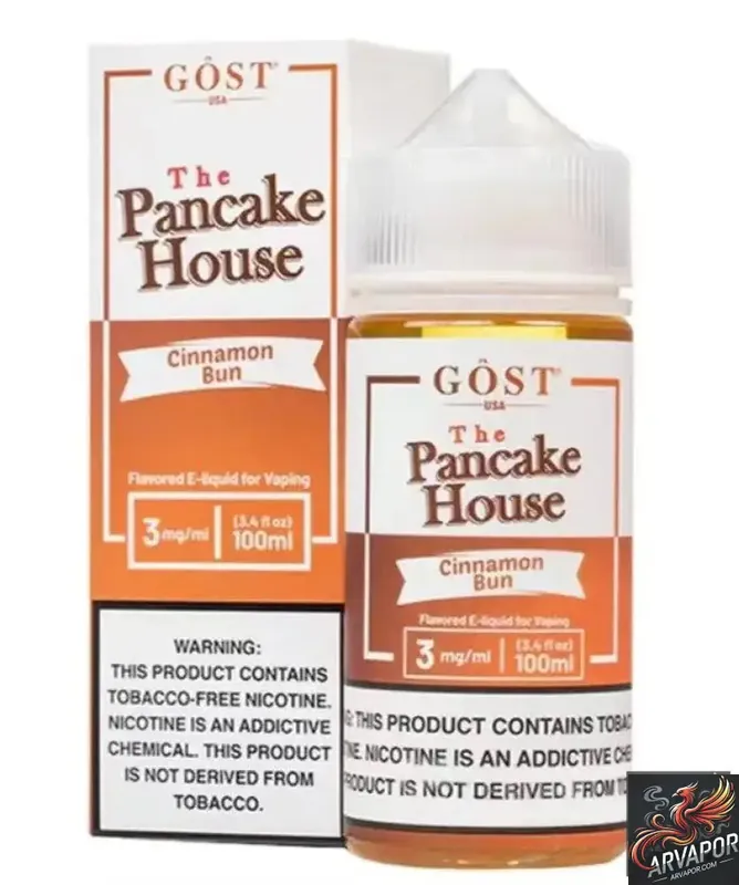 Cinnamon Bun - The Pancake House - Gost Vapor 100mL