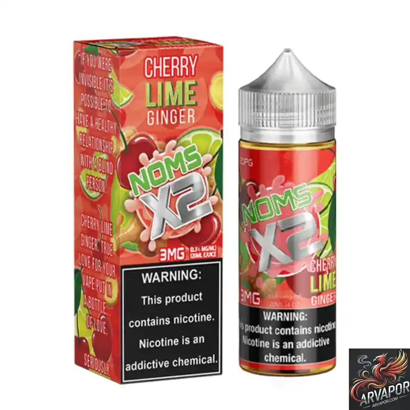 Cherry Lime Ginger - Noms X2 E-Liquid 120mL