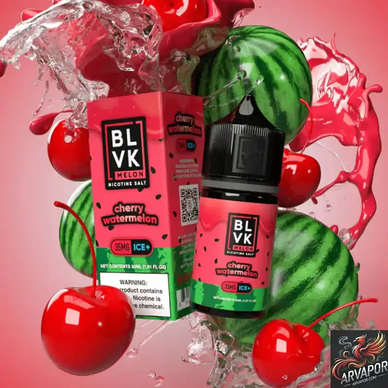 Cherry Watermelon Ice - BLVK Melon Salt 30mL